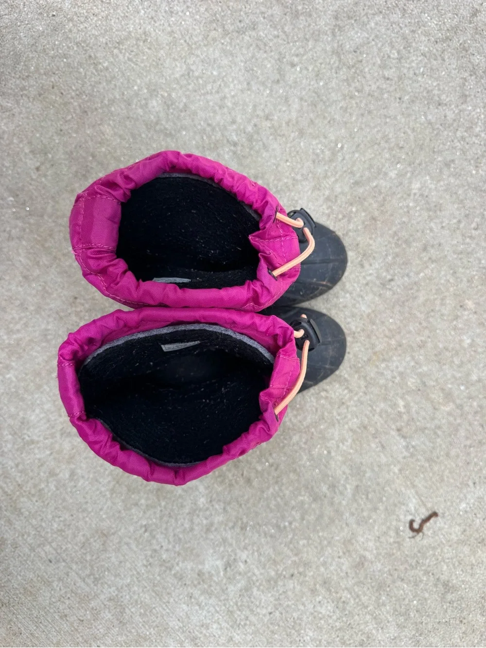 Columbia Pink and Black Kids' Winter Boot